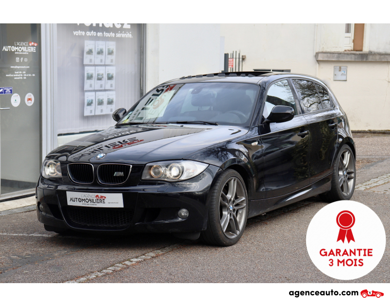 Aankoop Gebruikte Auto, Goedkope Gebruikte Auto | Agence Auto Bmw Série 1 (E87) 123d 2.0 d 204 Pack M BVM6 (Sièges chauffants, Toit ouvrant, Bluetooth) Noir Jaar 2011 Manuelle Diesel